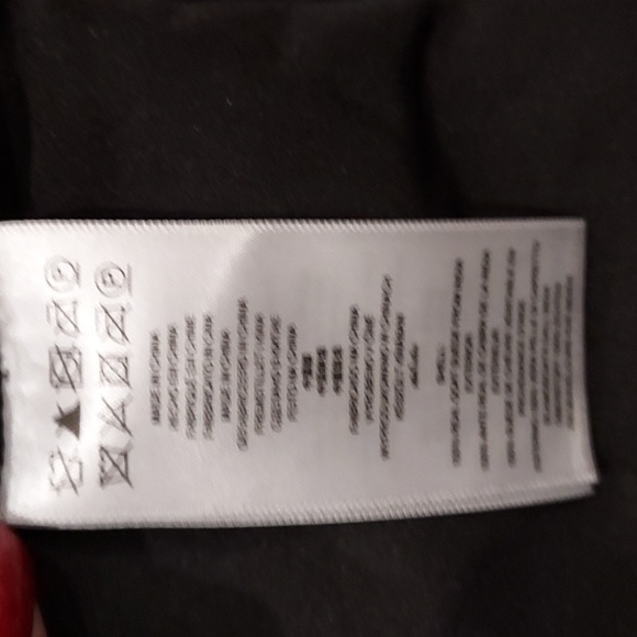 WOW! MIchael Kors Black Suede Knee Length Dress with SIlver Accent Bodice Large - Picture 8 of 10